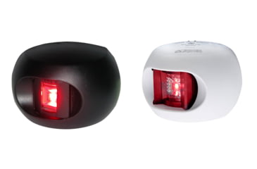 Image of Aqua Signal Series 33 Port LED Side Mount Light, Black, White