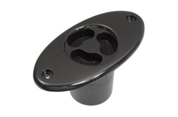 Image of Aqua Signal Series 84 Dual Oval Electronic Horn - 12V - 106-108 db - Black Housing 78624