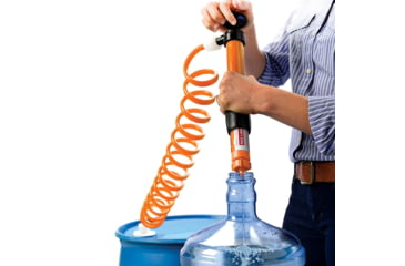 Image of Aquamira WaterBasics Emergency Pump and Filter, Orange, 67257