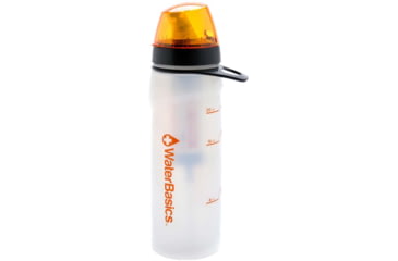 Image of Aquamira WaterBasics Series II Filtered Water Bottle - GRN Line, White, 67256