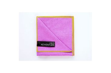 Image of Aquis Adventure Towel, 15x29, Purple/Green, Purple/Green, 80% Polyester 20% Nylon, AQIS-18261