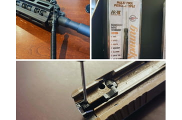 Image of AR TakeDown Tool Pistol Multi Punch for Firearm/ Pistol Platform, 6.3in, Black, AR-TTGSSP1