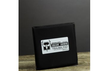 Image of AR500 Armor 6x6 Gen 2 Side Trauma Pad, Black TPAD6X6