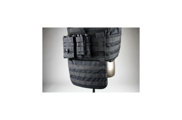 Image of AR500 Armor Abdominal Ballistic System Pouch, Black ABPOUCHBLK