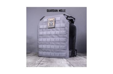 Image of AR500 Armor Guardian Plate Carrier w/Standard MOLLE, Wolf Gray GUARDIANGRY
