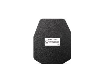 Image of AR500 Armor Level III+ 10x12 ASC Multi-Curve Body Armor Plate, Build-Up PAXCON Coating, Black, 9157