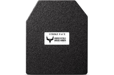 Image of AR500 Armor Level III 10x12 ASC Multi-Curve Body Armor Plate, Gray, 9245