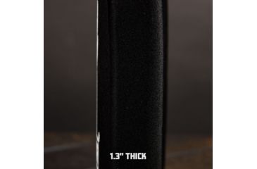 Image of AR500 Armor Level III 10x12 Lightweight UHMWPE Body Armor Plate, Black PE3PLATE