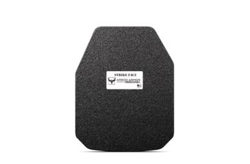 Image of AR500 Armor Level III+ 11x14 ASC Flat Body Armor Plate, Build-Up PAXCON Coating, Black, 9164