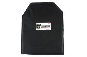 Image of AR500 Armor Level IIIA 11x14 Hybrid ASC Soft Body Armor Plate, Black 3A11X14H