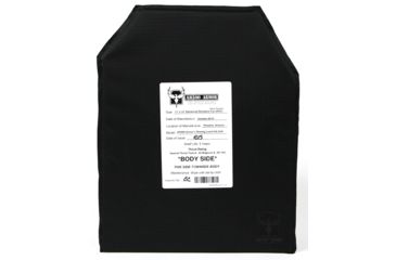 Image of AR500 Armor Level IIIA 11x14 Rimelig ASC Soft Body Armor Plate, Black 3A11X14R
