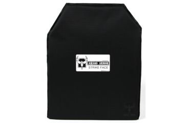 Image of AR500 Armor Level IIIA 11x14 Rimelig ASC Soft Body Armor Plate, Black 3A11X14R