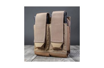 Image of AR500 Armor Multi-Caliber Rifle Magazine Pouch, MCRMP, 5.56/7.62x39/.308, Coyote ARMAGCY