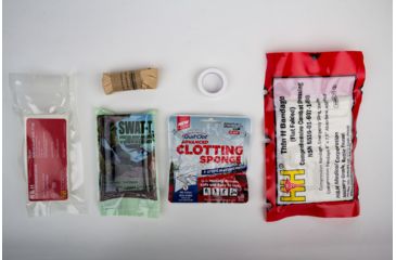 Image of AR500 Armor Pack Light EPIK - Emergency Personal Injury Kit, Black/Clear PLIGHT