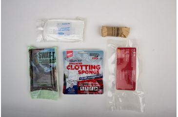 Image of AR500 Armor Pocket EPIK - Emergency Personal Injury Kit, Black/Clear POCKET