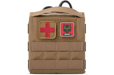 Image of AR500 Armor Quick Detachment and Deployable IFAK Pouch, Coyote, 9677