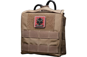 Image of AR500 Armor Quick Detachment and Deployable IFAK Pouch w/ Medical kit, Coyote, 9672