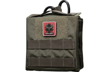 Image of AR500 Armor Quick Detachment and Deployable IFAK Pouch w/ Medical kit, Olive Drab, 9674