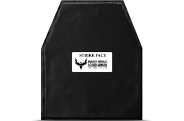 Image of AR500 Armor S2 Panel Armor Plates, Threat Level IIIA, 10 x 12, Black, 11321