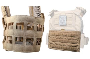 Image of AR500 Armor Veritas Cummerbund Kit with Laser Cummerbund and Cummerbund Flap, Coyote