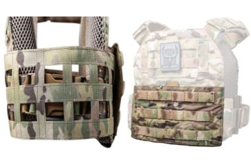Image of AR500 Armor Veritas Cummerbund Kit with Laser Cummerbund and Cummerbund Flap, Multicam