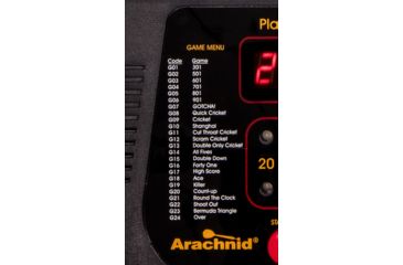 Image of Arachnid 15.5in Cricket Pro 650 Electronic Dartboard E650ARA-2