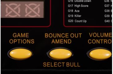 Image of Arachnid Arcade Standup Cabinet with 15.5in Cricket Pro 800 Electronic Dartboard, E800FS1010