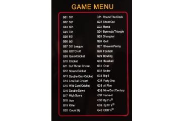 Image of Arachnid Arcade Standup Cabinet with 15.5in Cricket Pro 800 Electronic Dartboard, E800FS1010