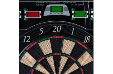 Image of Arachnid Cricketmaxx 4.0 Electronic Dartboard Cabinet Set, Black, CMX4000