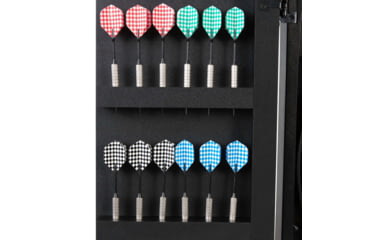 Image of Arachnid Cricketmaxx 4.0 Electronic Dartboard Cabinet Set, Black, CMX4000