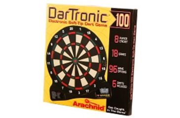 Image of Arachnid Dartronic 100 Electronic Dartboard, Black / Multi, E5-2