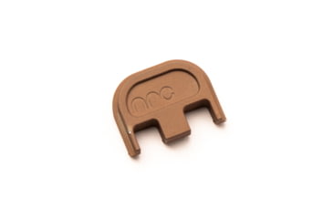 Image of Arc Division Backplate Pistol Slide, Glock 17/19, Gen 3/4, Bronze, 15056