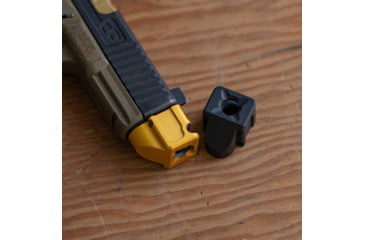 Image of Arc Division Sparc M V2 Pistol Compensator , 9mm, Gen 3, .5x28, Anodized, Gold, 40089