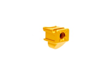 Image of USED Arc Division Sparc M V2 Pistol Compensator , 9mm, Gen 5, .5x28, Anodized, Gold, 24968, EDEMO1, Used, Condition Like New, Inspect and Rebox