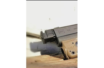 Image of Arc Division Sparc V1 Pistol Compensator , 9mm, Glock 43, .5x28, Anodized, Black, 14562