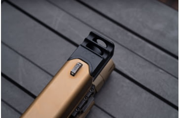 Image of Arc Division Sparc V2 Pistol Compensator, 9mm, Gen 5, .5x28, Anodized, Black, 45796