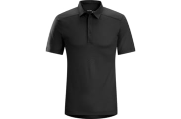 Image of Arc'teryx A2B Polo Shirt - Men's -Black-Medium