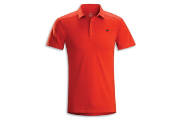 Image of Arc'teryx Captive Polo - Men's-Cinnabar-Small