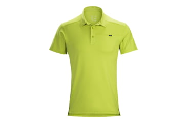 Image of Arc'Teryx Captive Short Sleeve Men's Polo, Chloroplast, Small, 325384