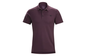 Image of Arc'teryx Captive Short Sleeve Men's Polo, Kingwood, Small, 325389