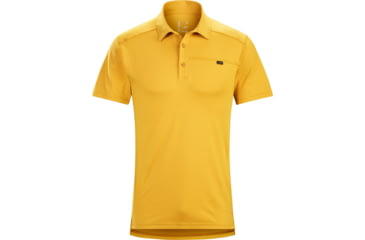 Image of Arc'teryx Captive Short Sleeve Polo - Men's-Fired Clay-Medium