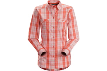 Image of Arc'teryx Melodie LS Shirt - Women's-Fireburst-Large