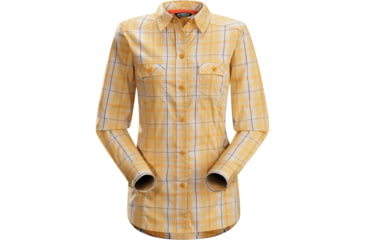 Image of Arc'teryx Melodie LS Shirt - Women's-Papaya-Large
