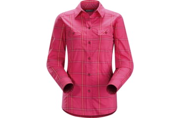 Image of Arc'teryx Melodie LS Shirt - Women's-Pink Lotus-X-Small