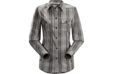 Image of Arc'teryx Melodie Shirt - Women's-Summer Grey-Medium