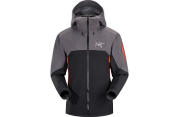 Image of Arc'teryx Rush Jacket - Mens, Black Storm, Small, 592459