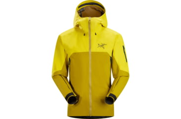 Image of Arc'teryx Rush Jacket - Mens, Golden Palm, Small, 592049