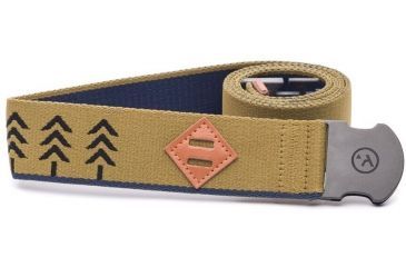 Image of Arcade Belts Blackwood Belt - Men's-Navy/Green