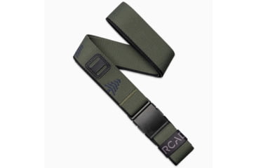 Image of Arcade Belts Blackwood Belt, Standard/Standard, 1.5in Width, Ivy Green Black, 30-40 inch, blackwood-stretch-belt