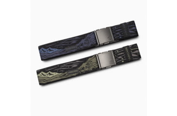 Image of Arcade Belts Out of Range Belt Kit, Standard/Standard, 1.5in Width, Ivy Green/Navy, 30-40 inch, out-of-range-belt-kit